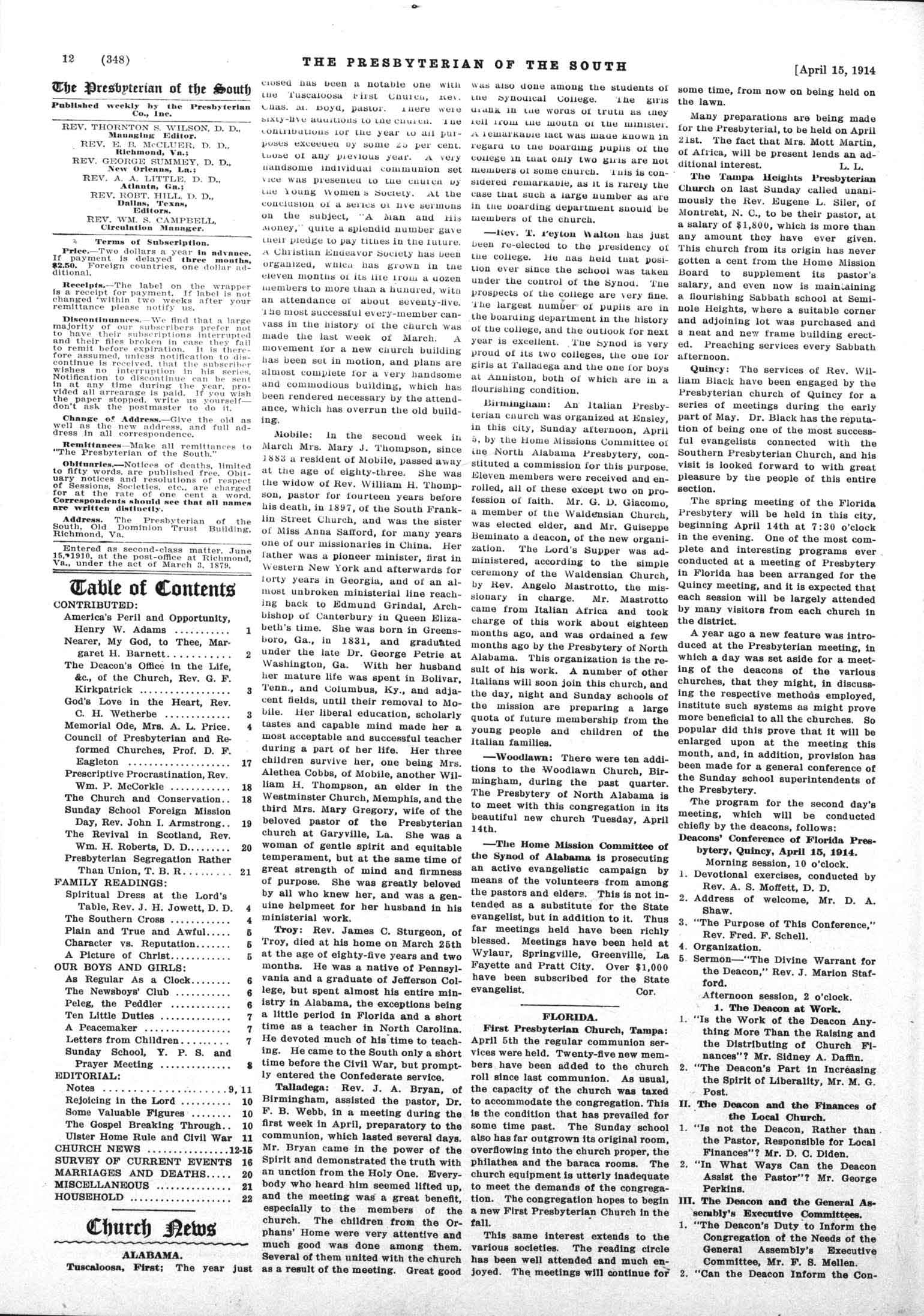 Talladega and Italian